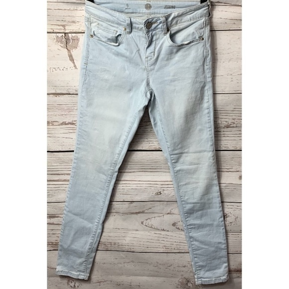 NWOT Sonoma Bleach Wash Skinny Leg Jegging Size 11 - Picture 1 of 4